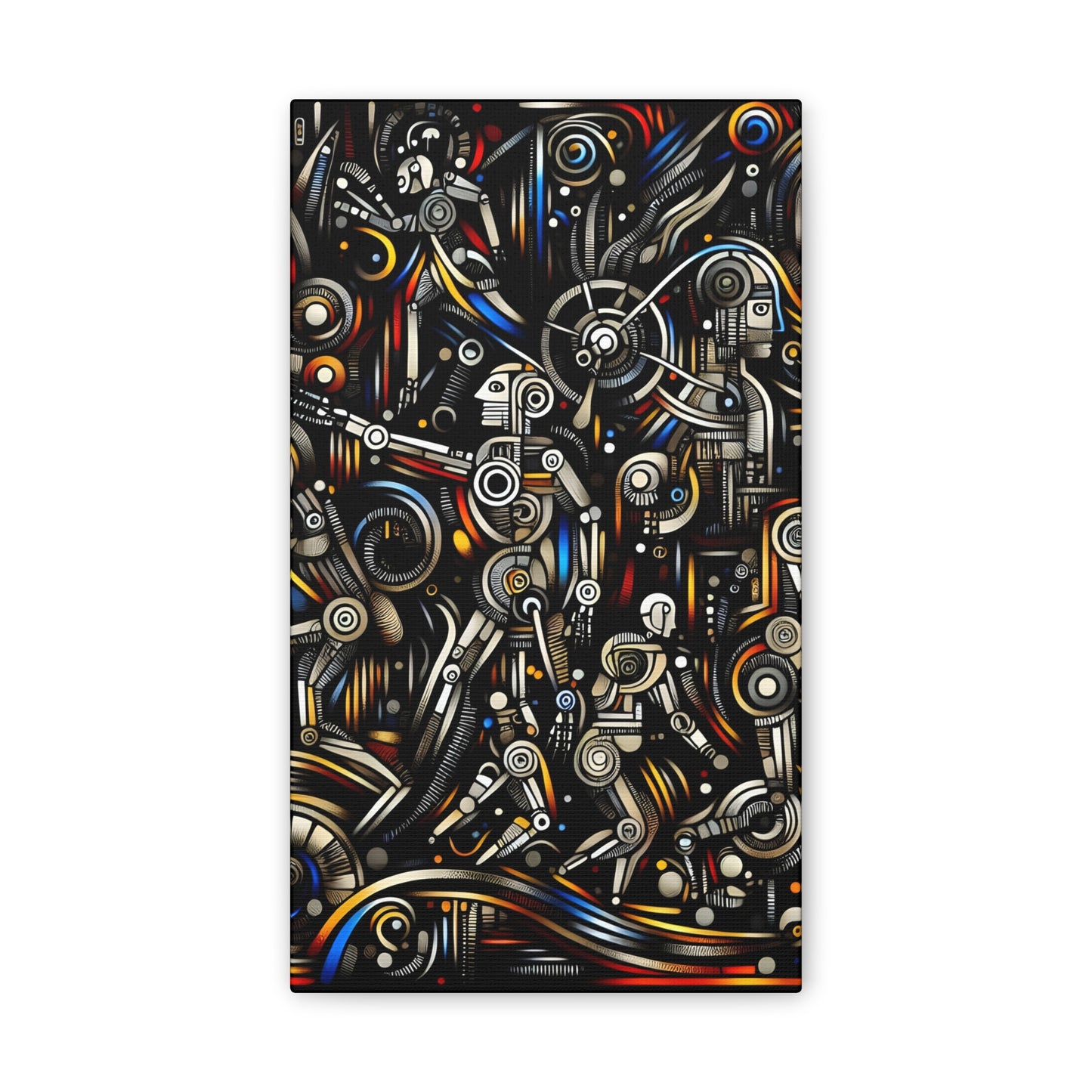 Robotz Canvas Stretched 0.75" Wall Art