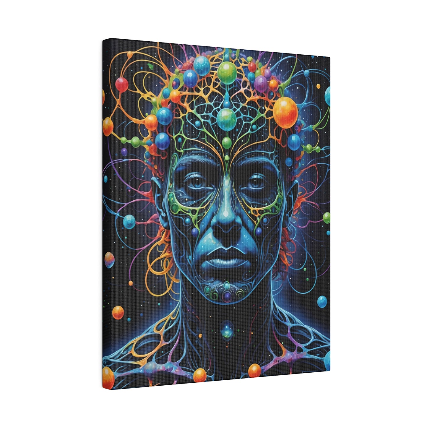 Kinetix Matte Canvas, Stretched, 0.75"