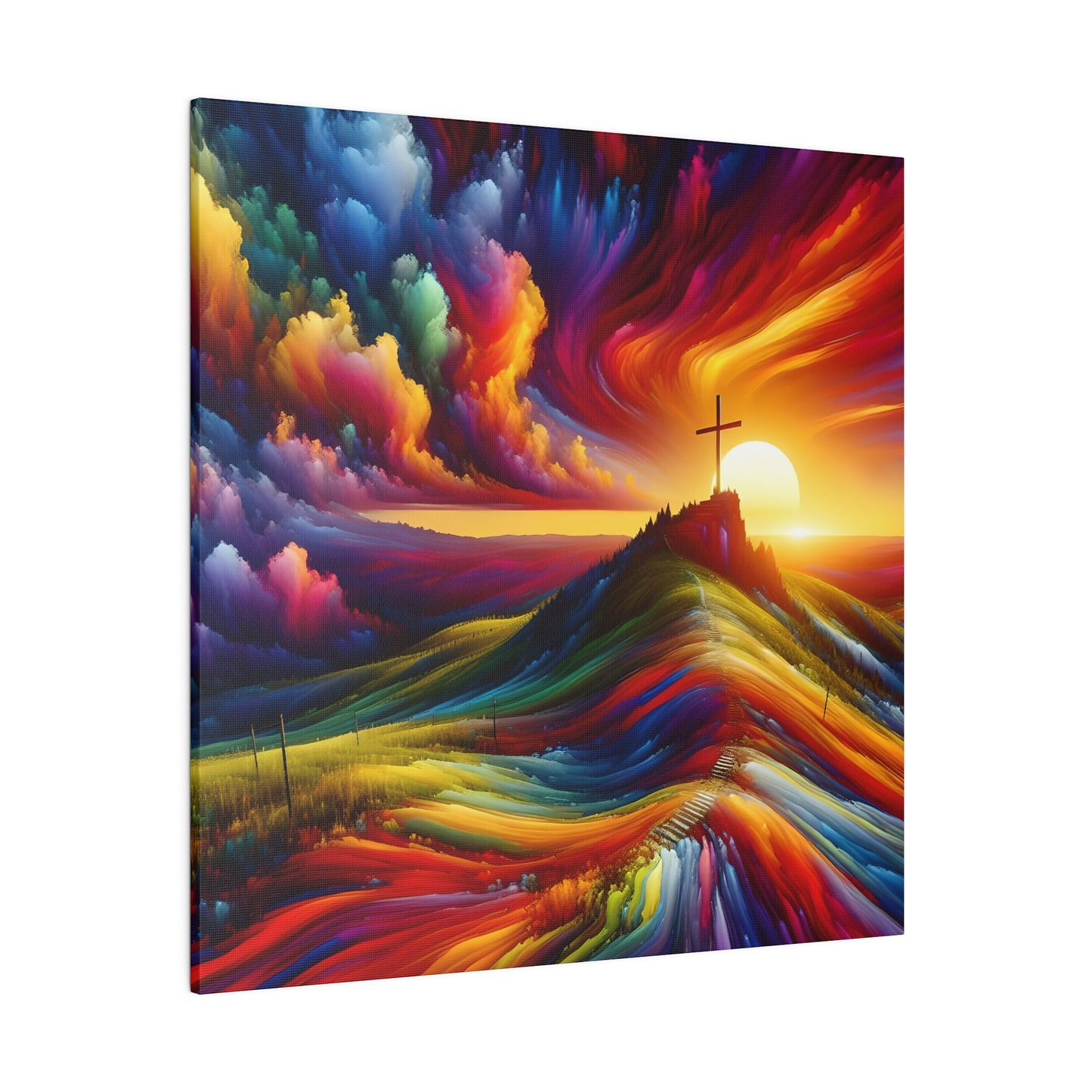 Faith Matte Canvas, Stretched, 0.75"