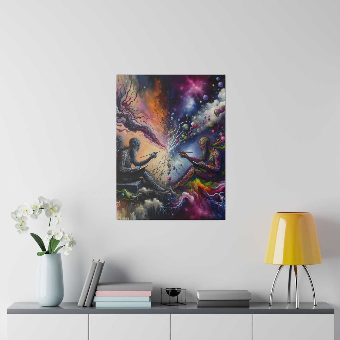 Enlightenment Matte Canvas, Stretched, 0.75"