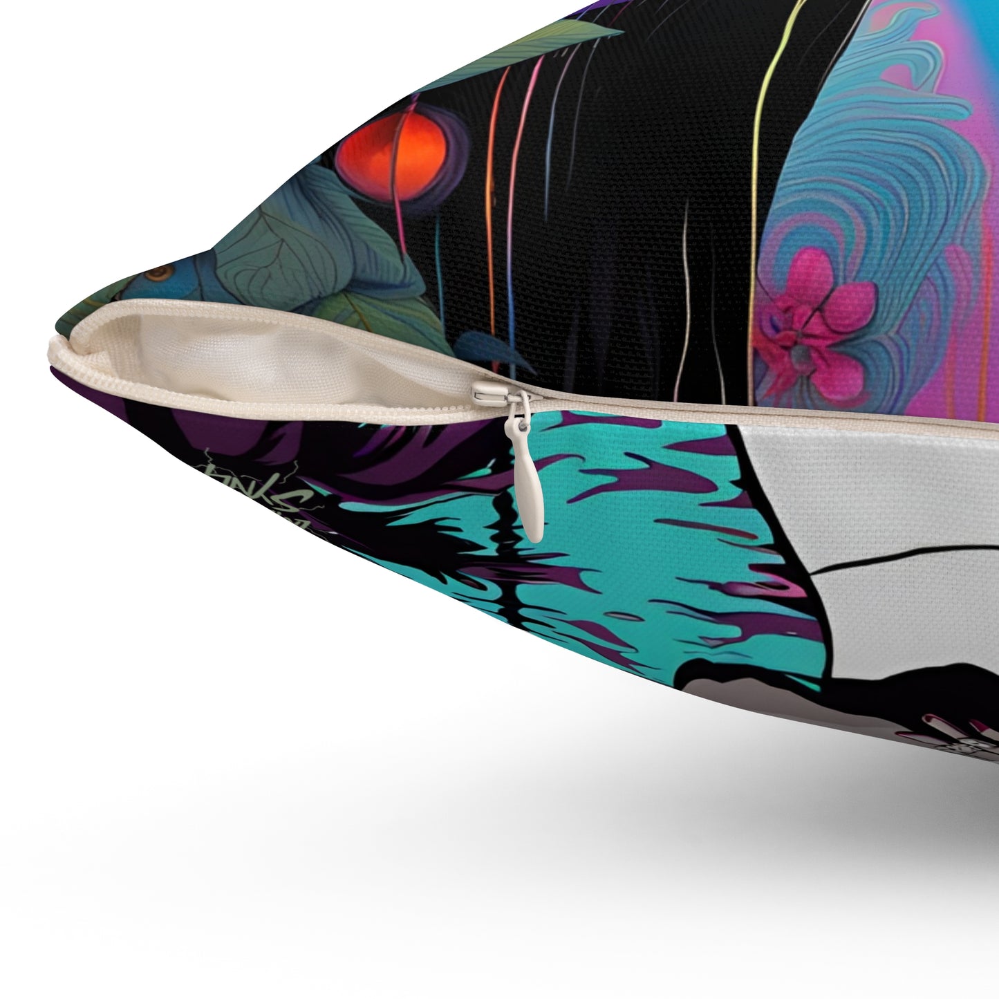 Sunsplash Square Pillow