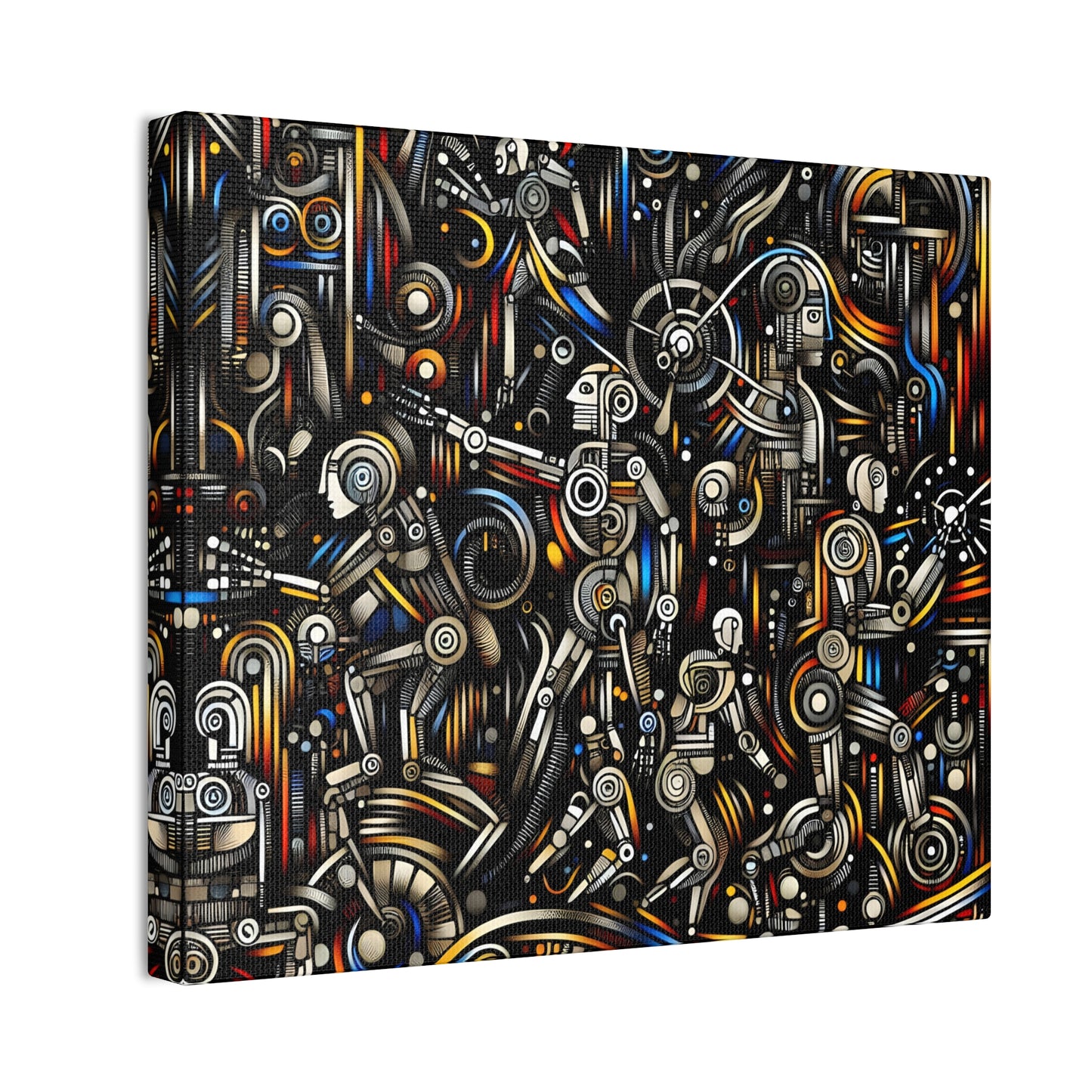 Robotz Canvas Stretched 0.75" Wall Art