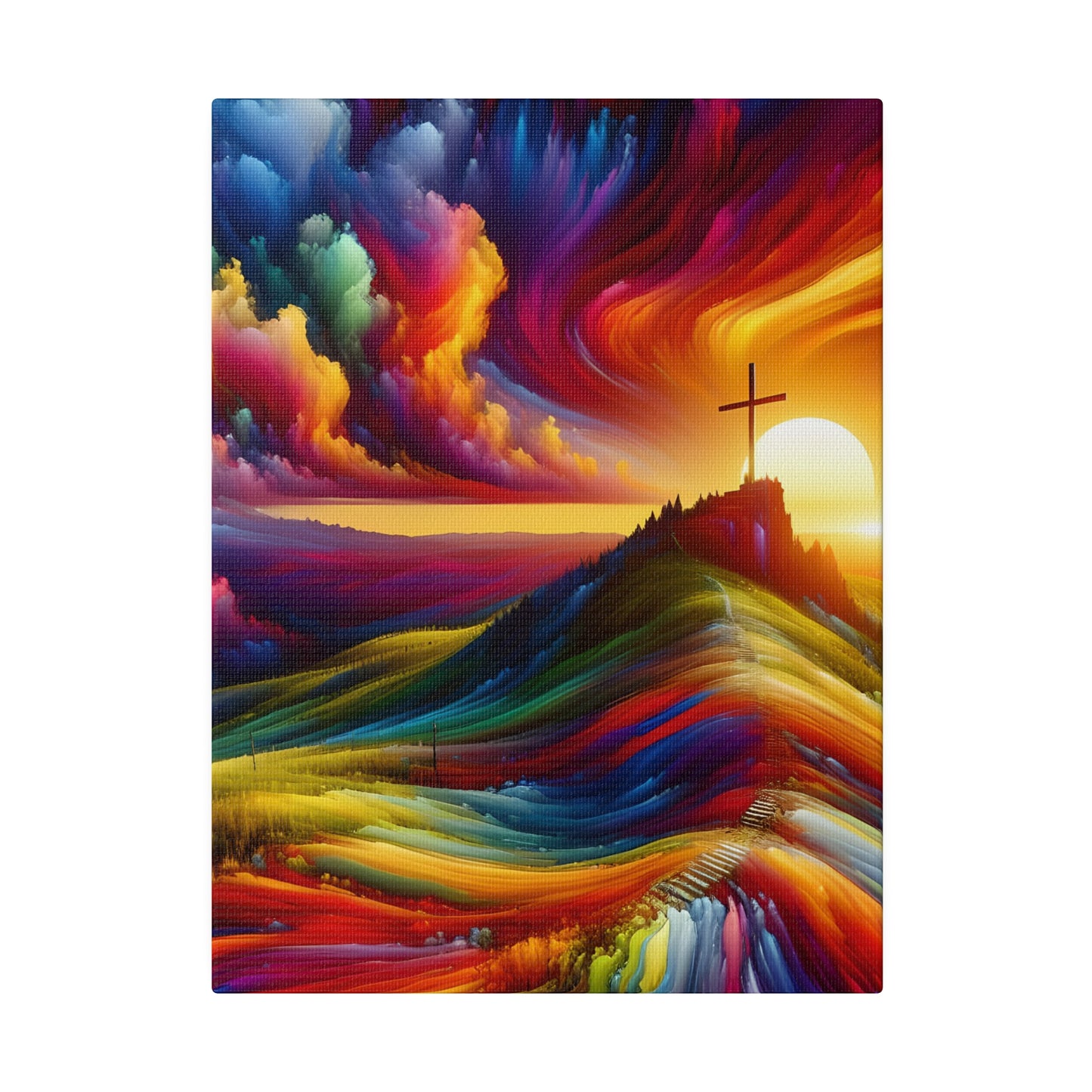 Faith Matte Canvas, Stretched, 0.75"