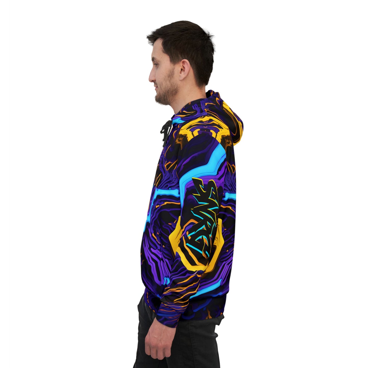 SNRG Patternz Electric Marble Hoodie