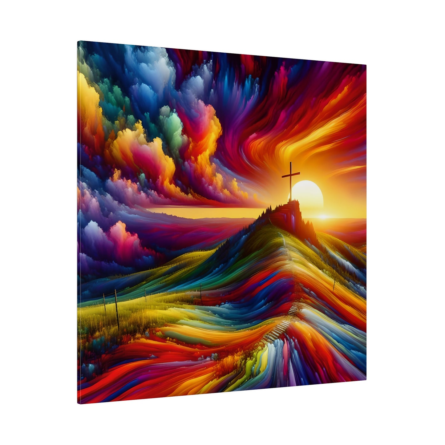 Faith Matte Canvas, Stretched, 0.75"