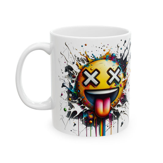 Breakthrough Emote Ceramic Mug | Pool and Snooker Lover Gift | 11oz & 15oz