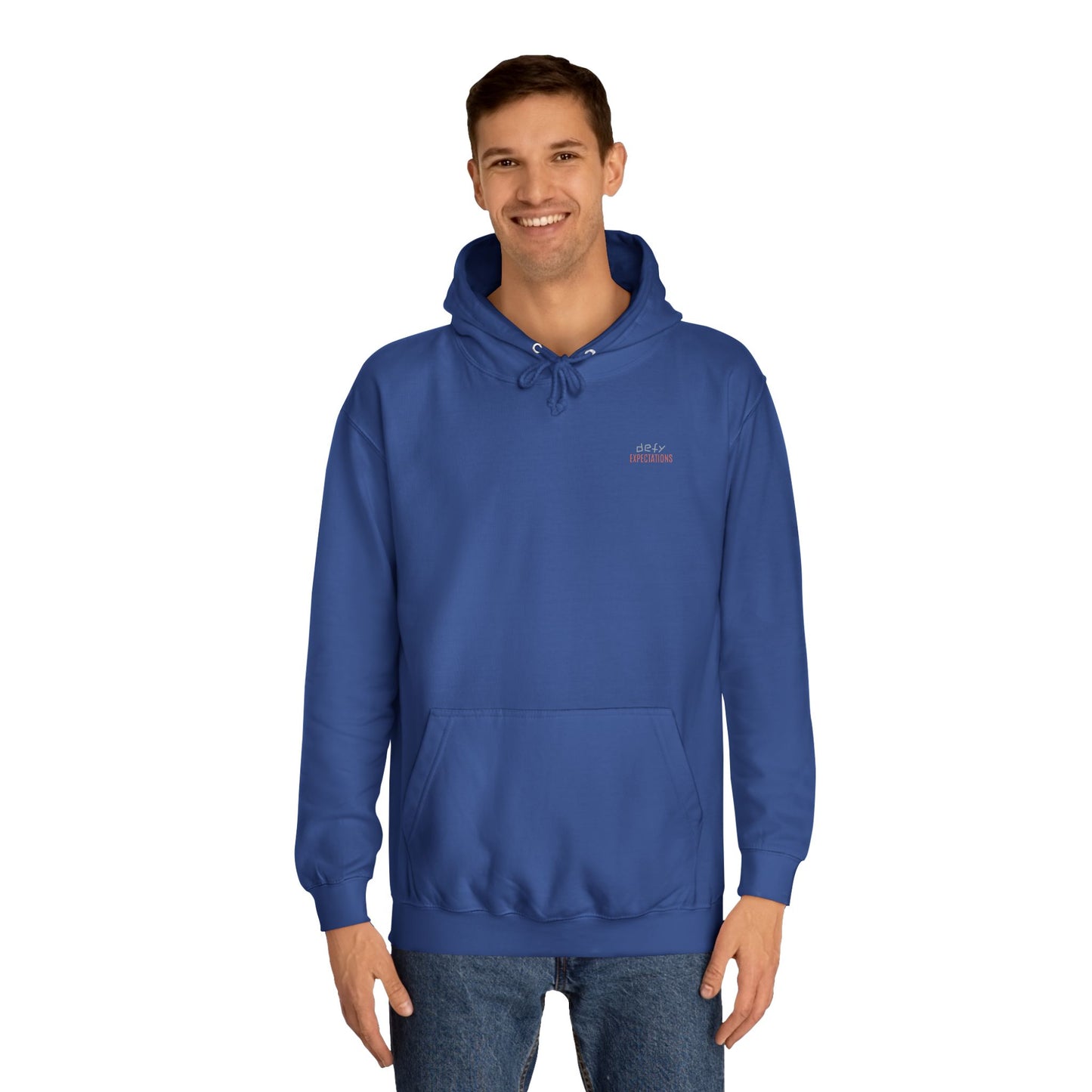 SNRG Unisex Hoodie - Defy Expectations, Sweatshirt, Hooded Jacket, Casual Pullover, Trendy Apparel, Outerwear, Hoodie