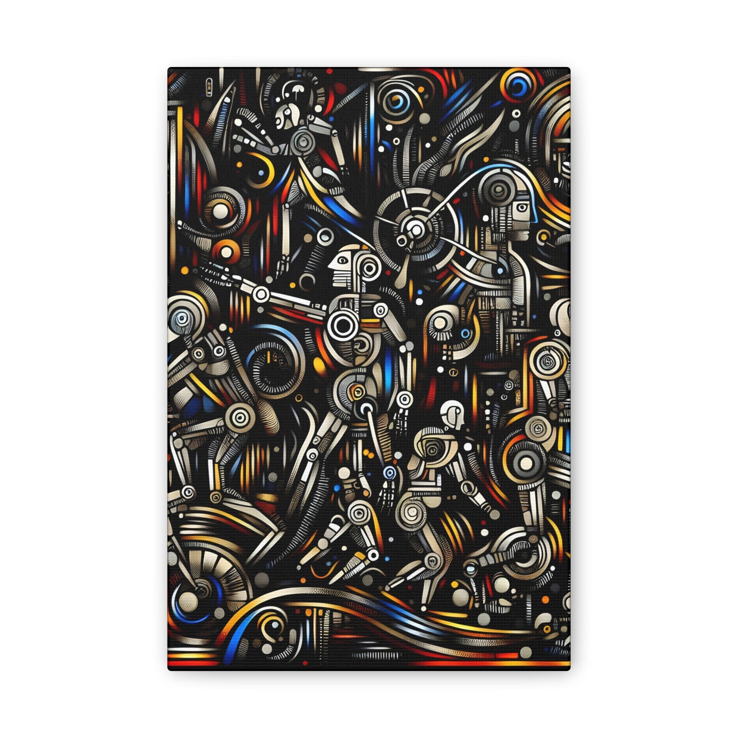 Robotz Canvas Stretched 0.75" Wall Art