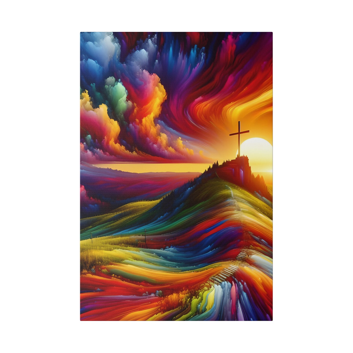 Faith Matte Canvas, Stretched, 0.75"