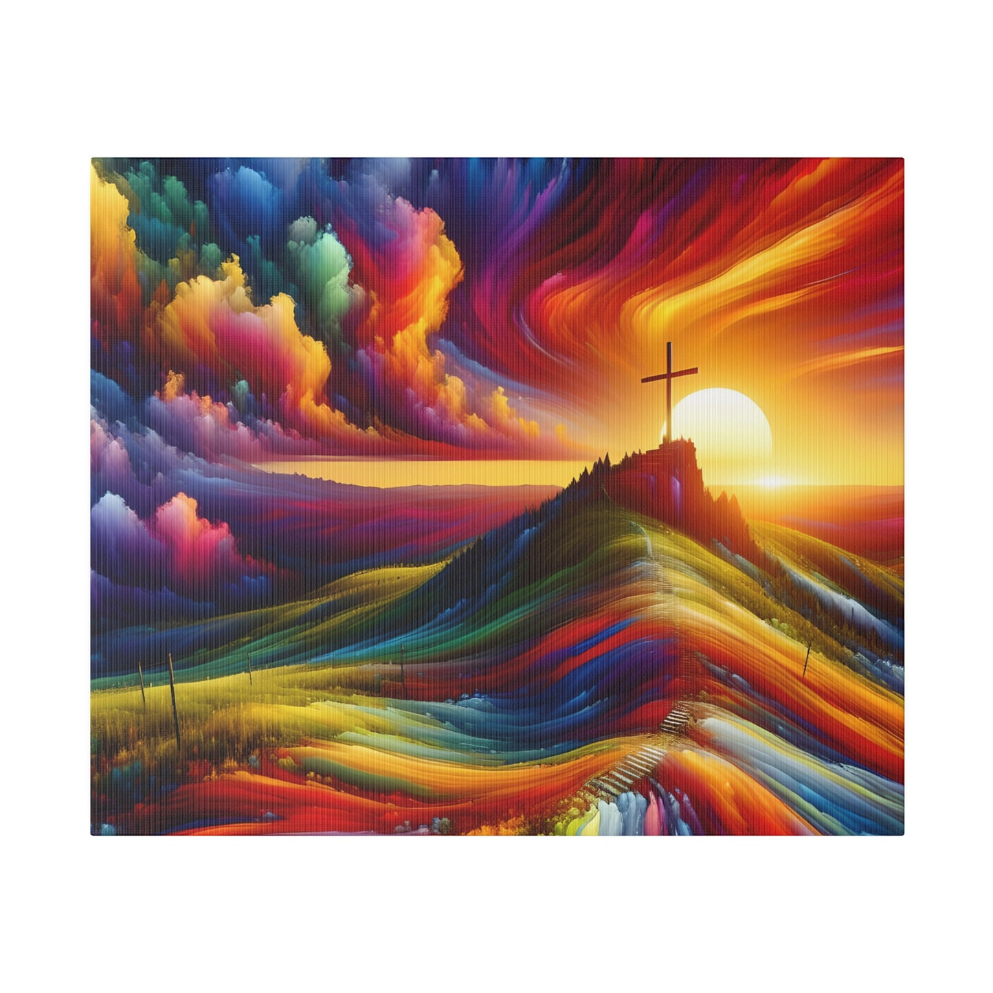 Faith Matte Canvas, Stretched, 0.75"