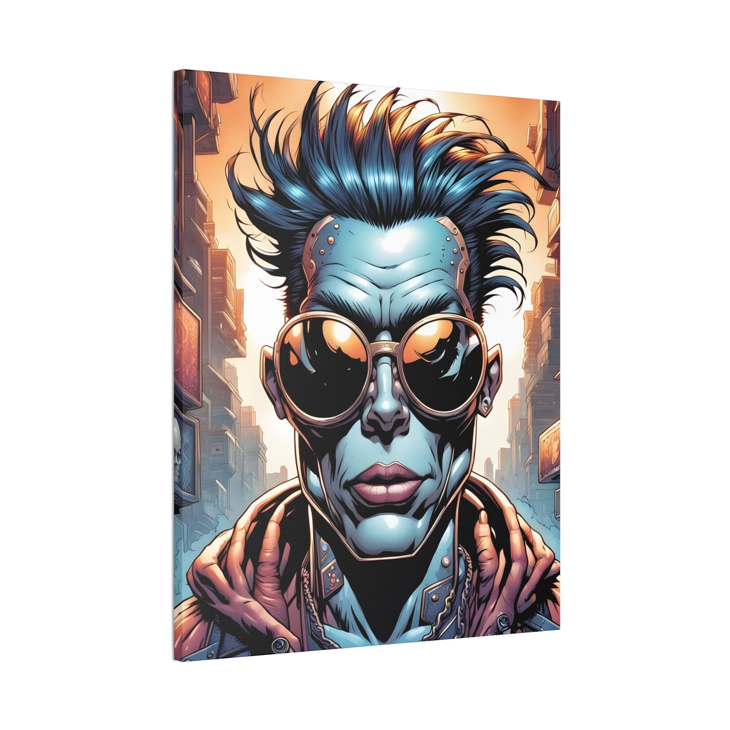 Punkz Canvas Stretched, 0.75"