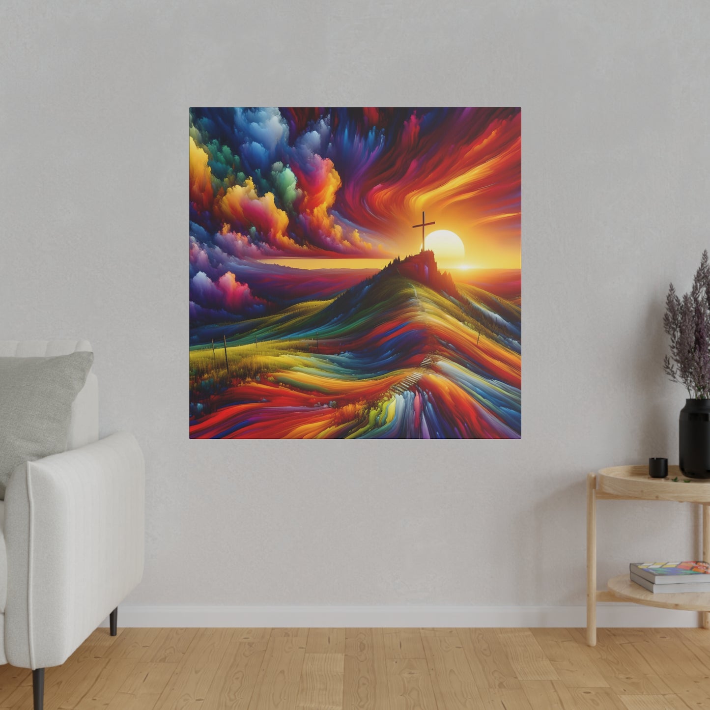 Faith Matte Canvas, Stretched, 0.75"