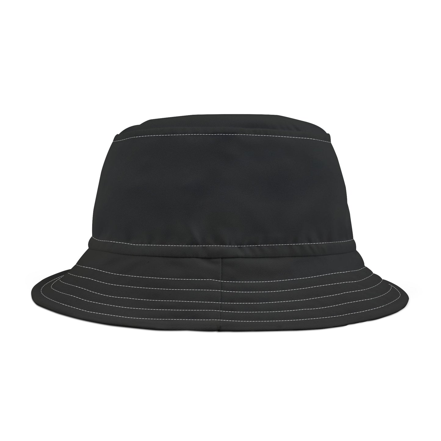 SNRG Bucket Hat, Black, Unique Streetwear Cap, Hip Hop Headwear, Trendy Festival Hat, Fashion Accessory
