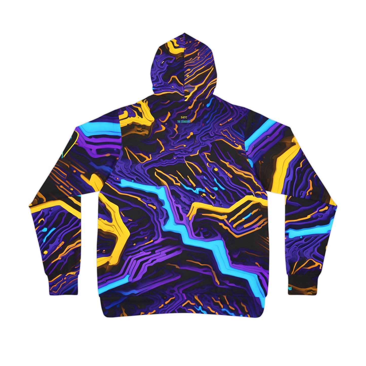 SNRG Patternz Electric Marble Hoodie