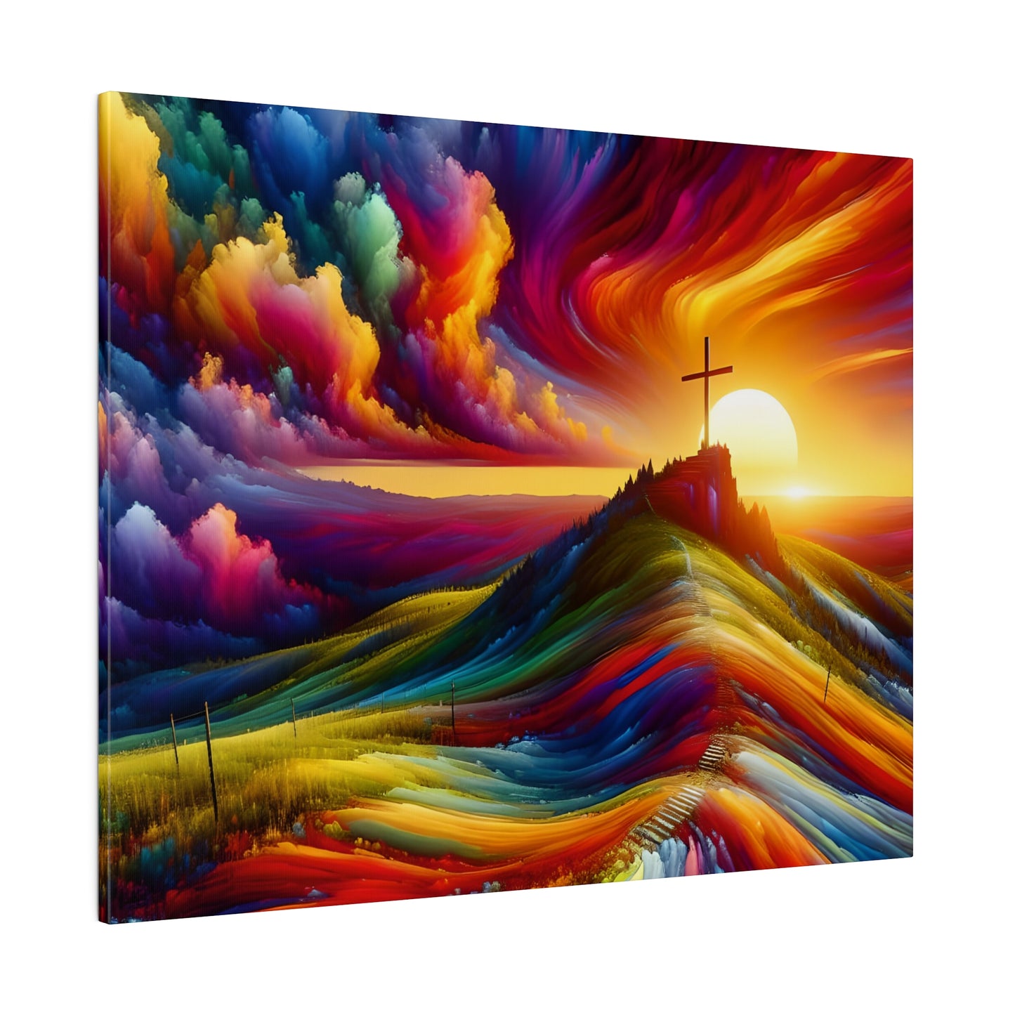 Faith Matte Canvas, Stretched, 0.75"