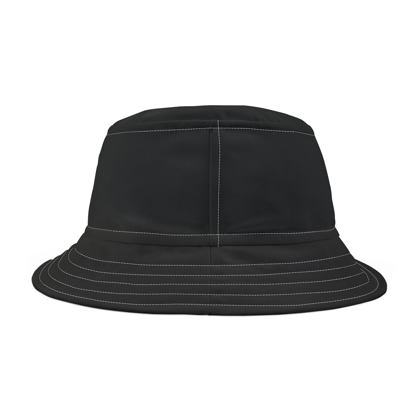 SNRG Bucket Hat, Black, Unique Streetwear Cap, Hip Hop Headwear, Trendy Festival Hat, Fashion Accessory