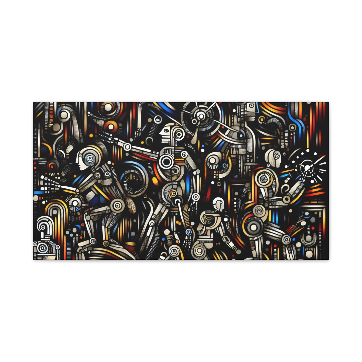 Robotz Canvas Stretched 0.75" Wall Art