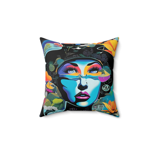 Sunsplash Square Pillow