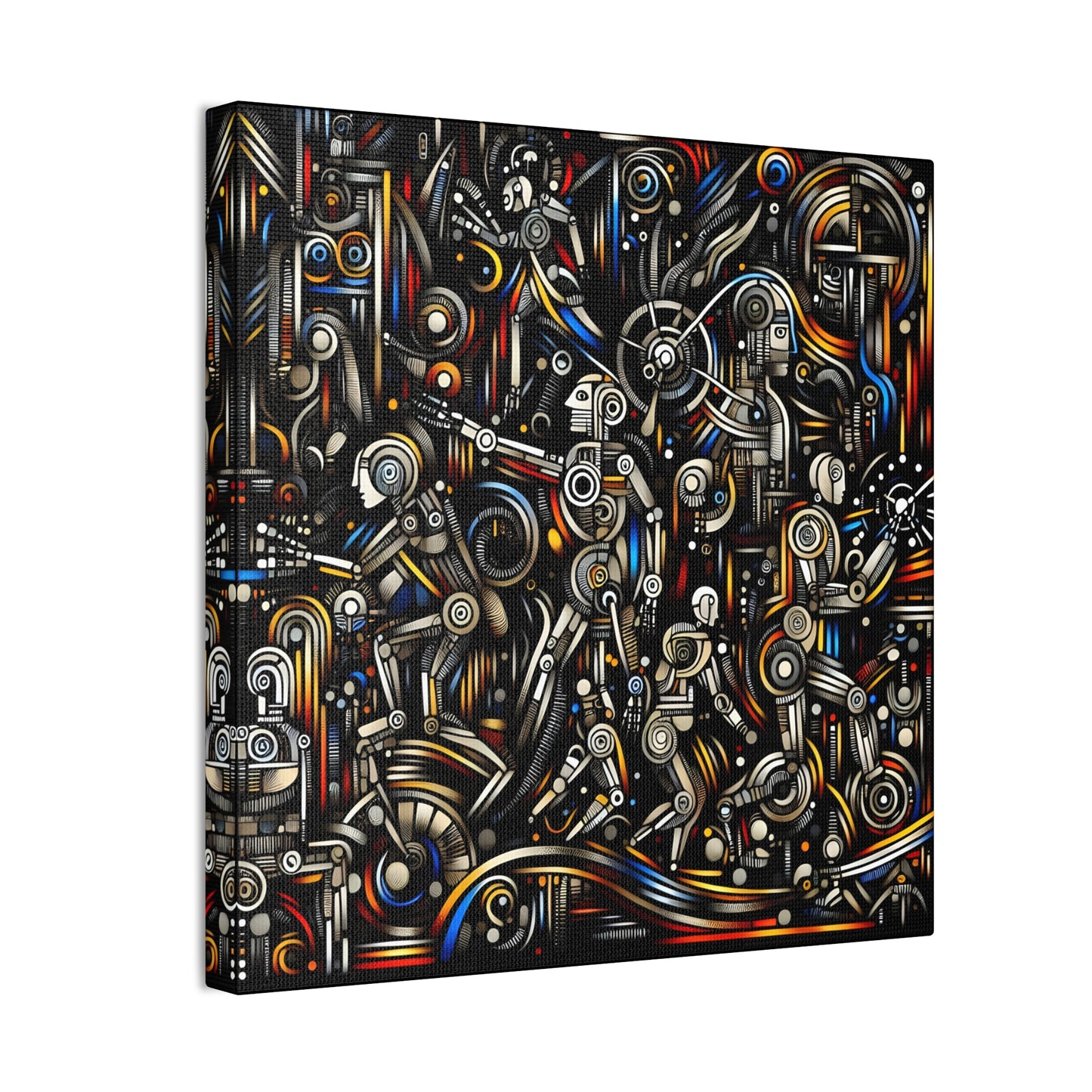 Robotz Canvas Stretched 0.75" Wall Art