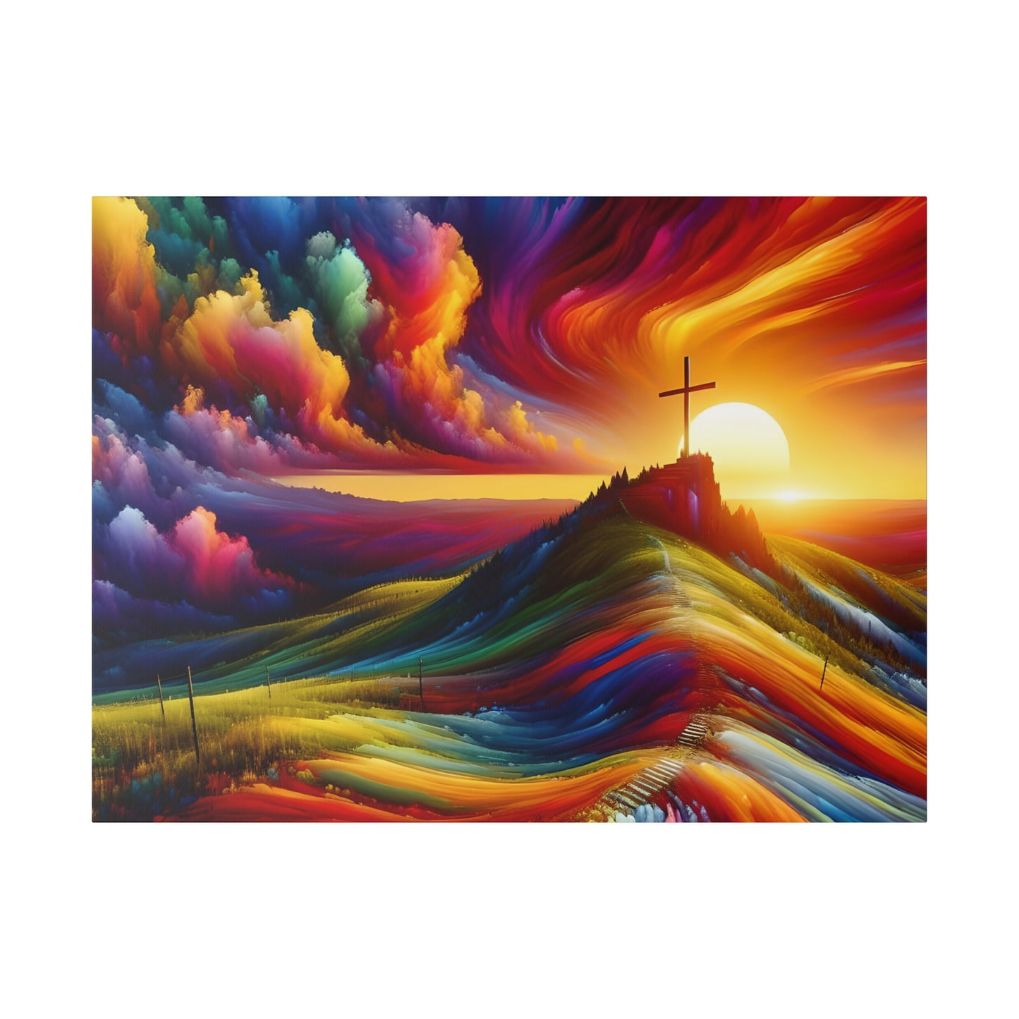 Faith Matte Canvas, Stretched, 0.75"