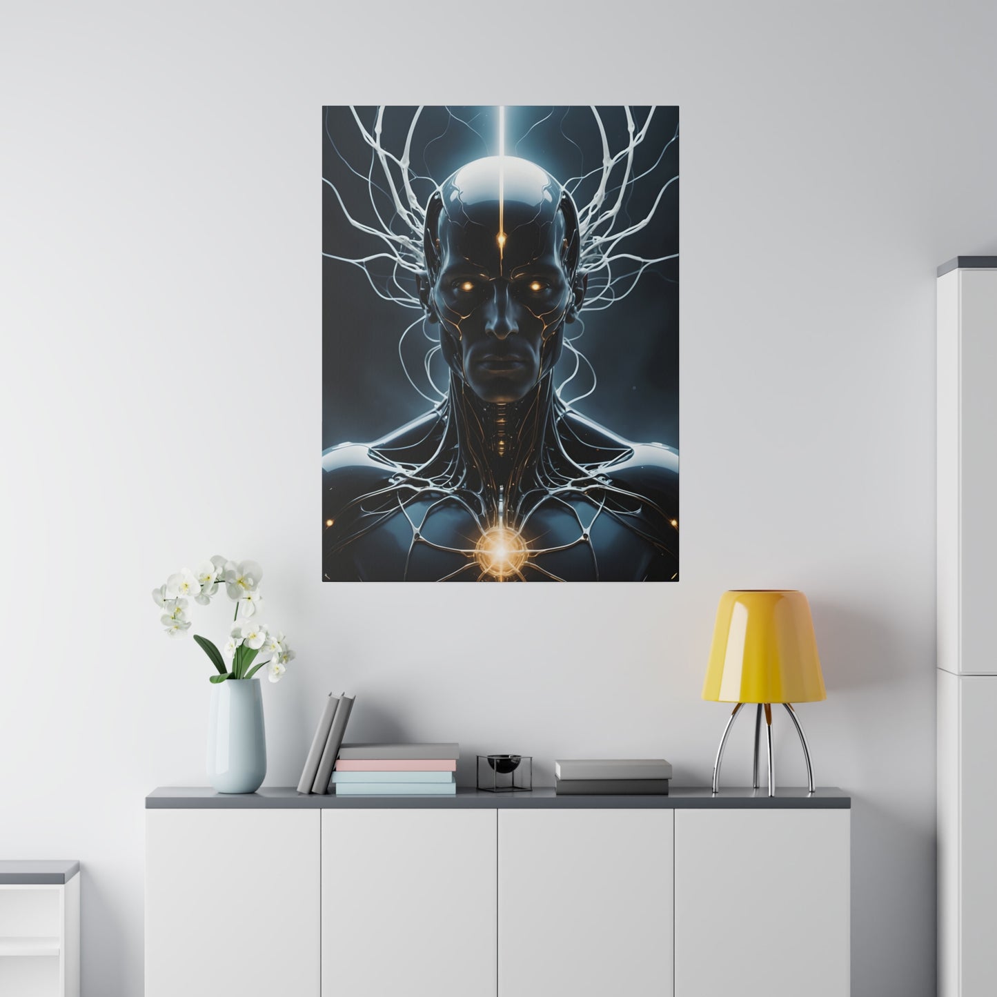 Cybernetix Matte Canvas, Stretched, 0.75"