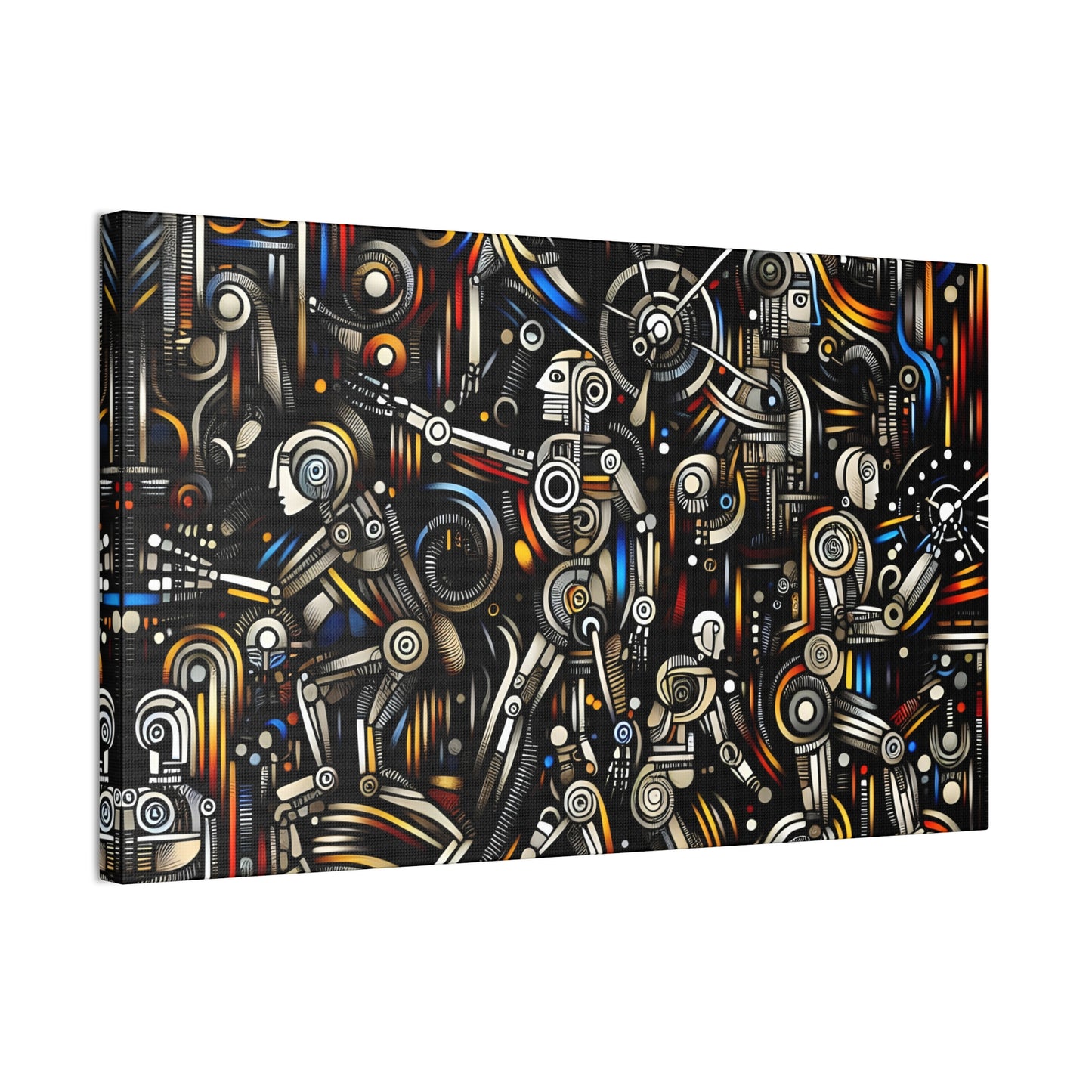 Robotz Canvas Stretched 0.75" Wall Art