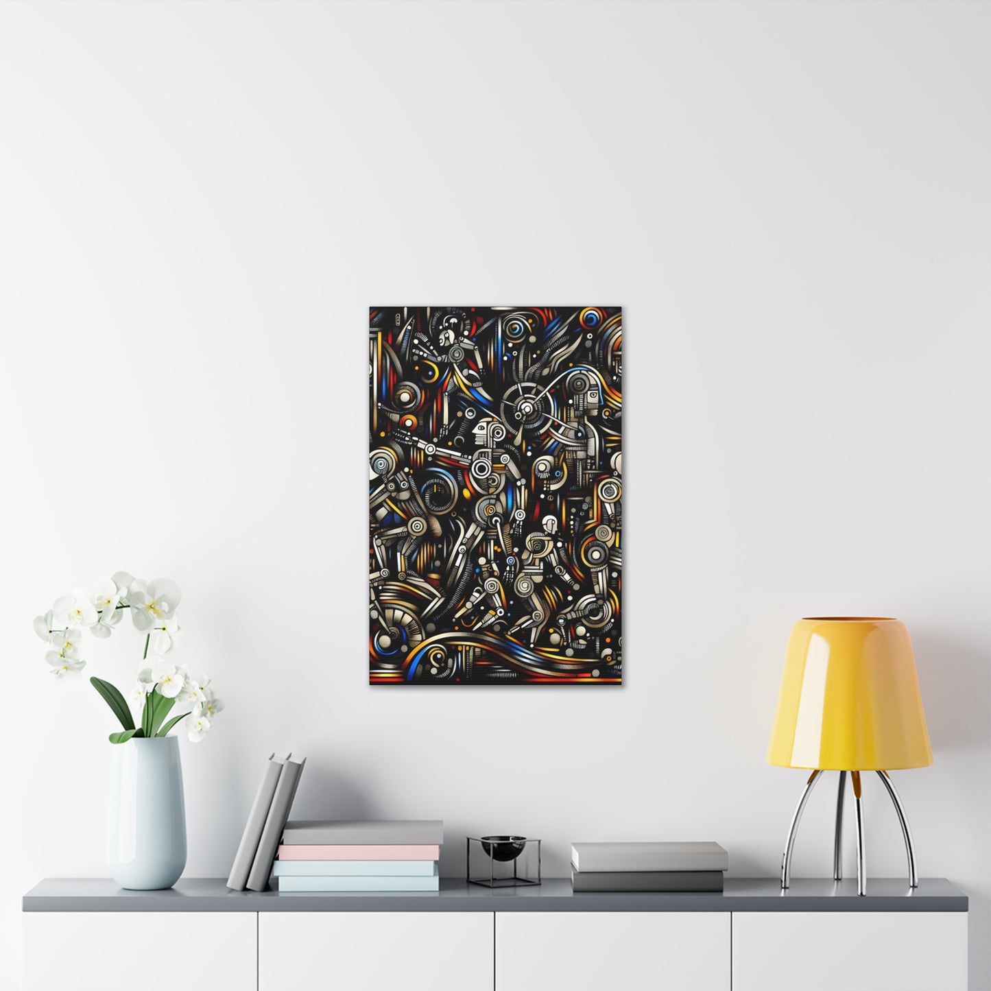 Robotz Canvas Stretched 0.75" Wall Art