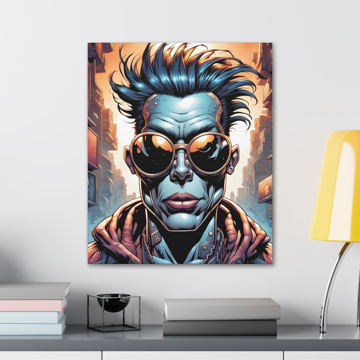 Punkz Canvas Stretched, 0.75"