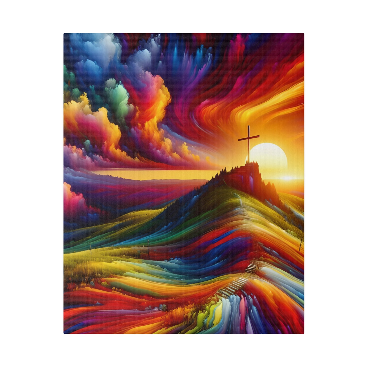 Faith Matte Canvas, Stretched, 0.75"