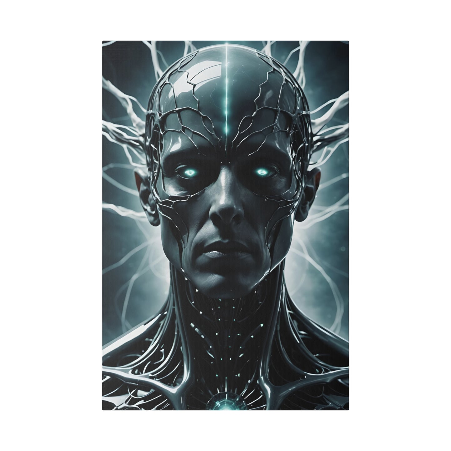 Cybernetix Matte Canvas, Stretched, 0.75"