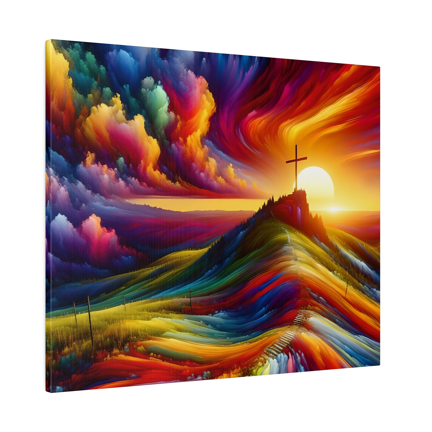 Faith Matte Canvas, Stretched, 0.75"