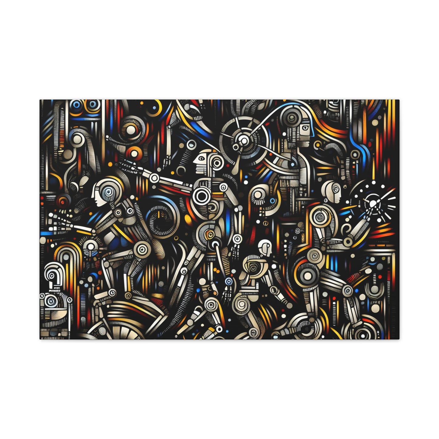 Robotz Canvas Stretched 0.75" Wall Art