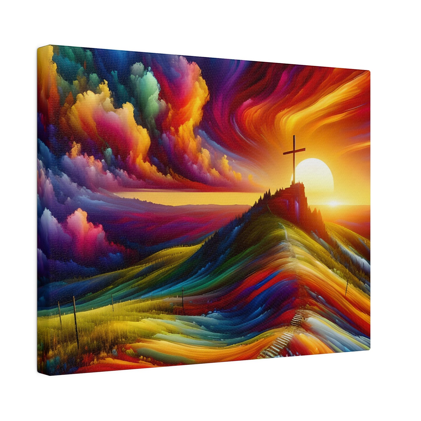 Faith Matte Canvas, Stretched, 0.75"