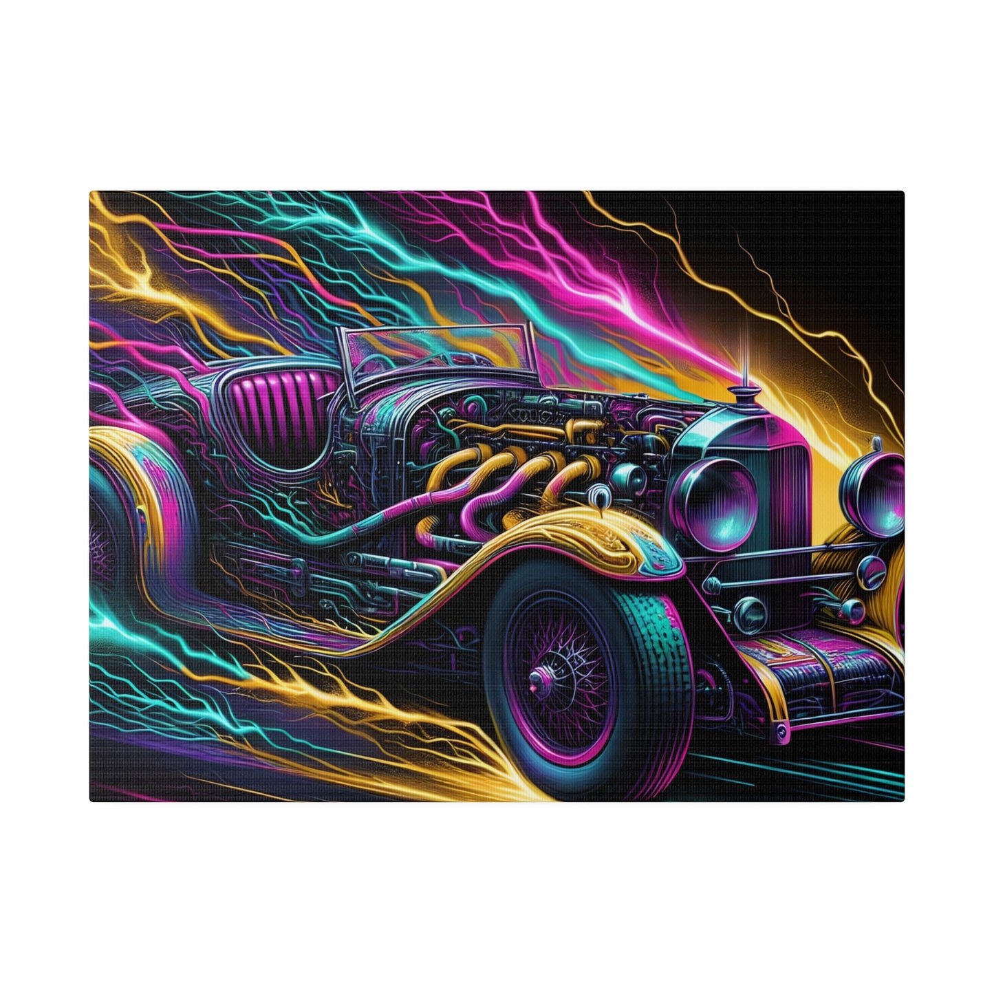 Ridez Matte Canvas, Stretched, 0.75"