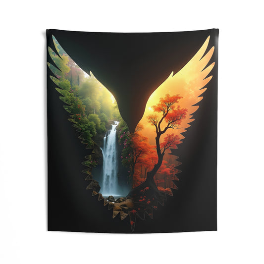 Angelz & Demonz Indoor Wall Tapestry