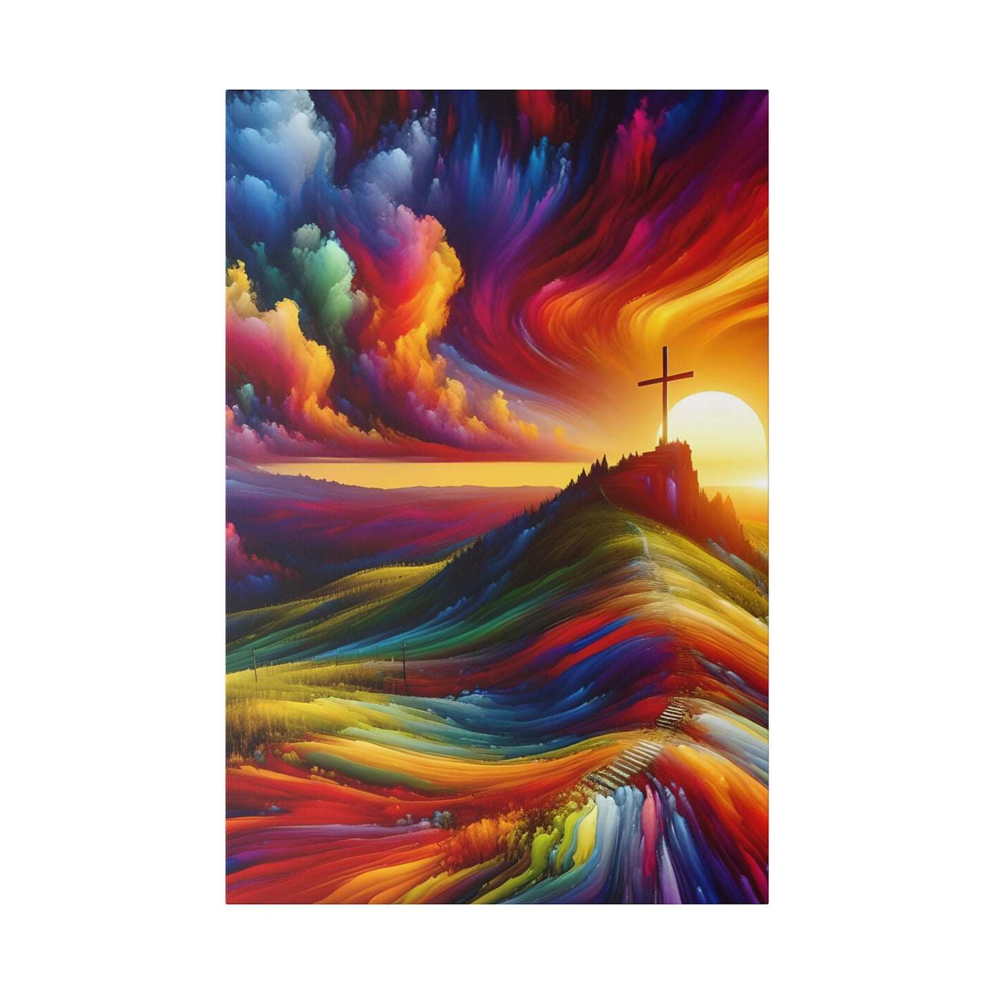 Faith Matte Canvas, Stretched, 0.75"