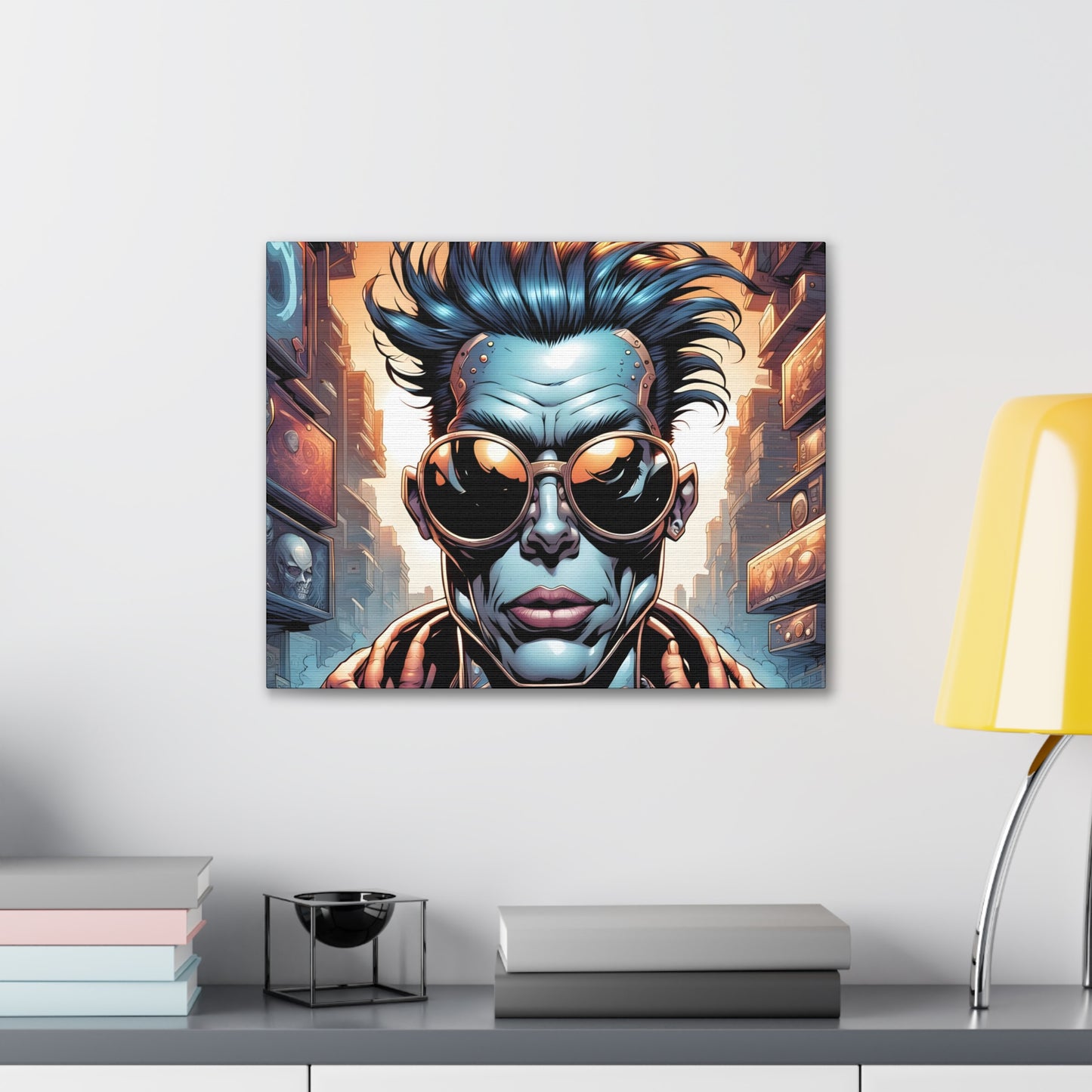 Punkz Canvas Stretched, 0.75"