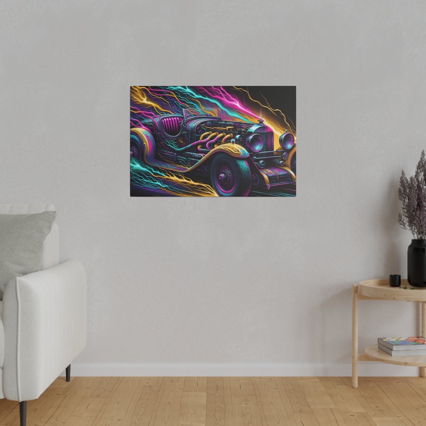 Ridez Matte Canvas, Stretched, 0.75"