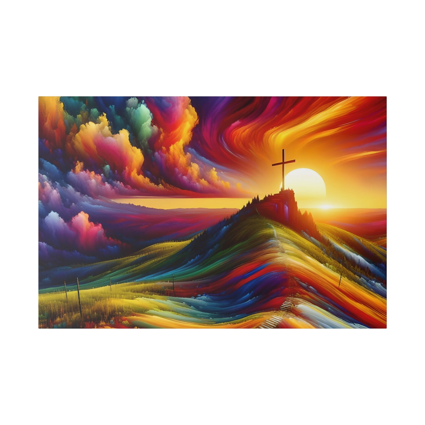 Faith Matte Canvas, Stretched, 0.75"