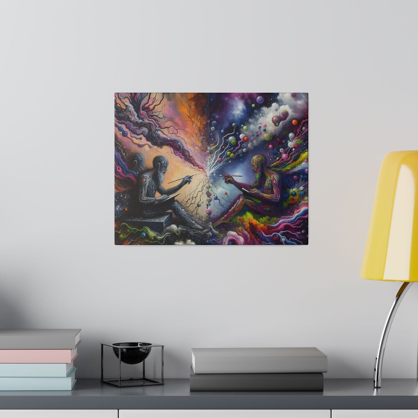 Enlightenment Matte Canvas, Stretched, 0.75"