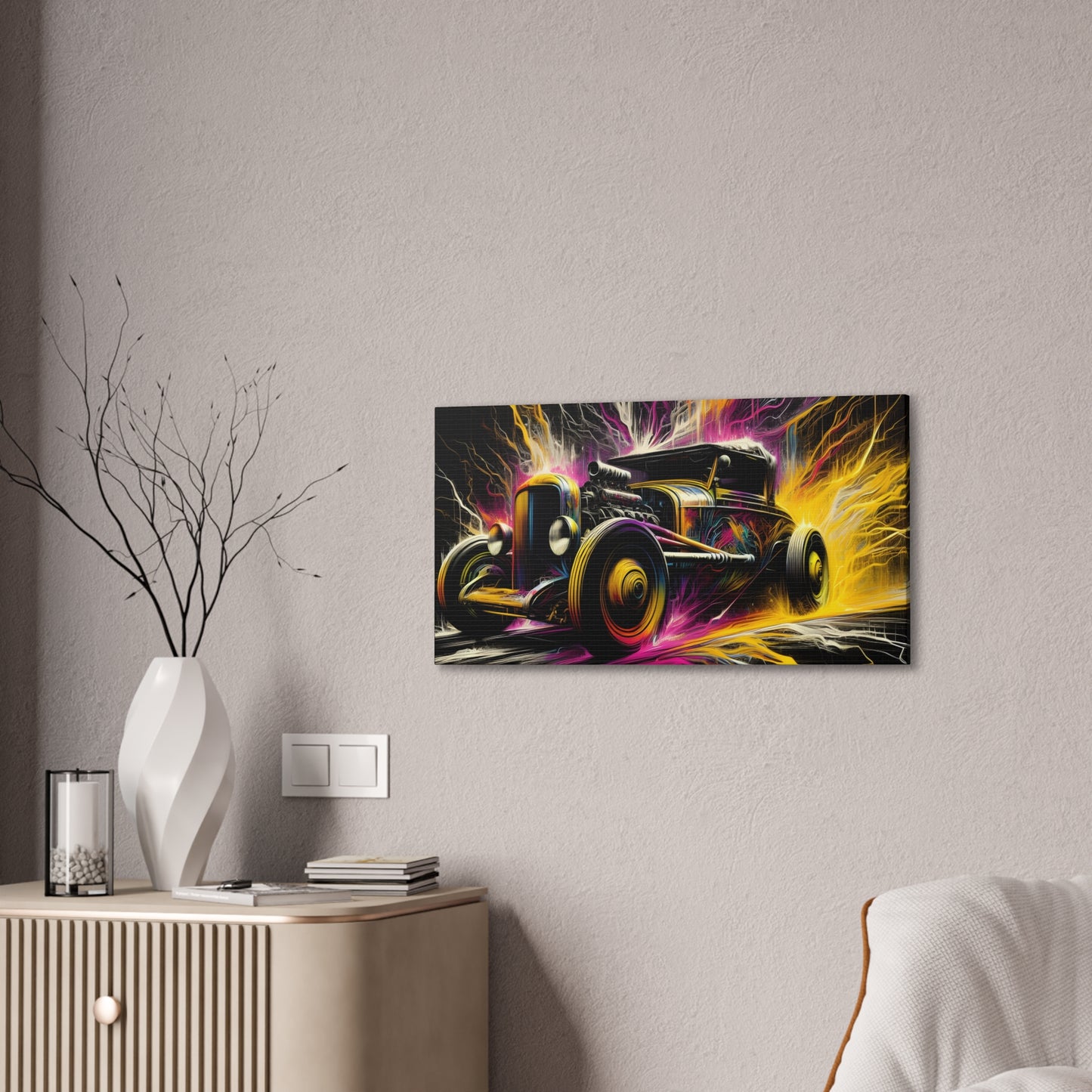 Ridez Canvas Stretched, 0.75"