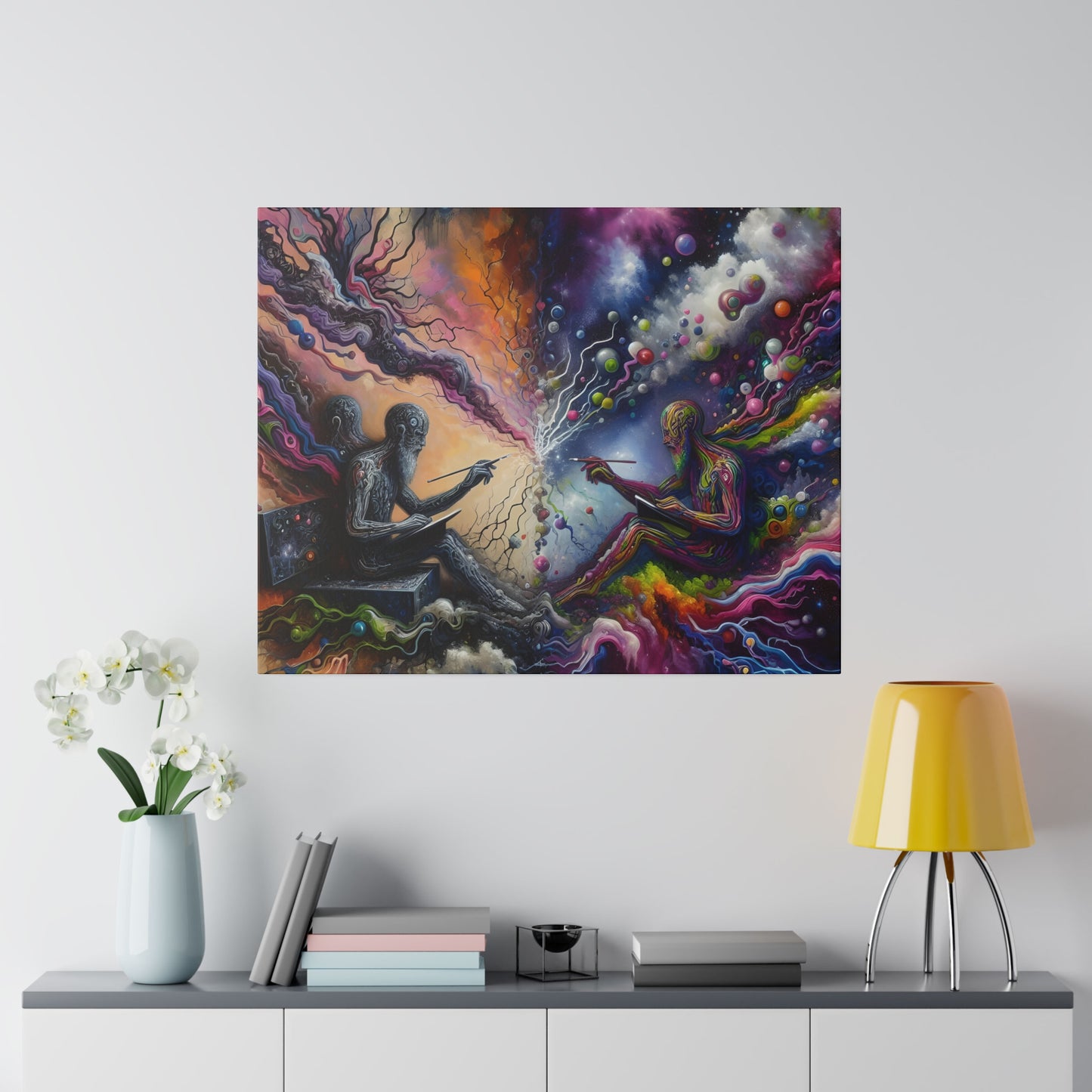 Enlightenment Matte Canvas, Stretched, 0.75"