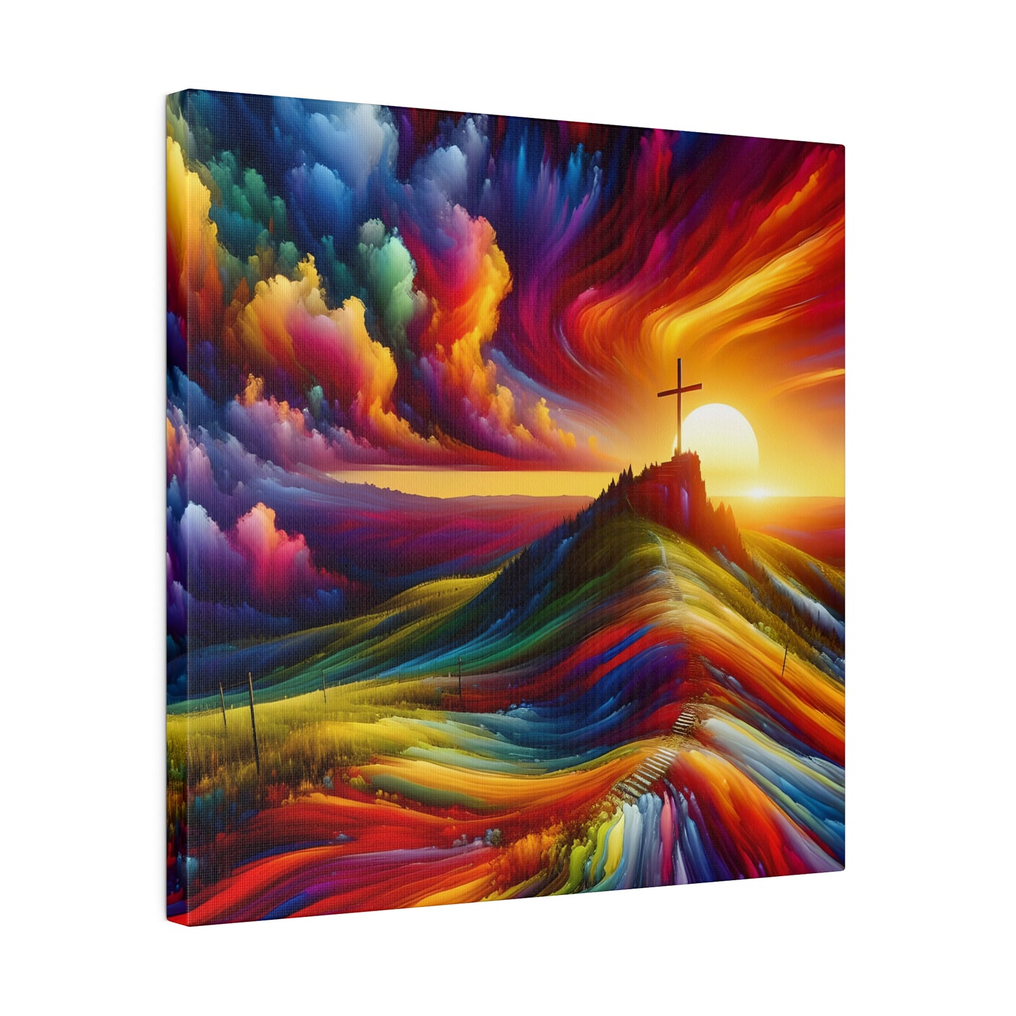 Faith Matte Canvas, Stretched, 0.75"