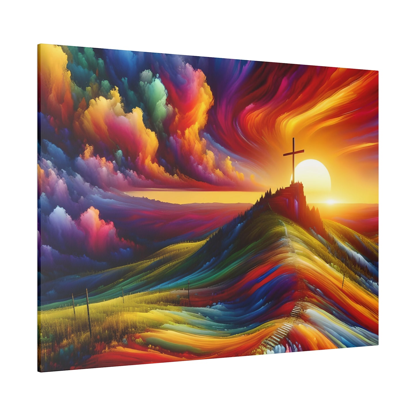 Faith Matte Canvas, Stretched, 0.75"