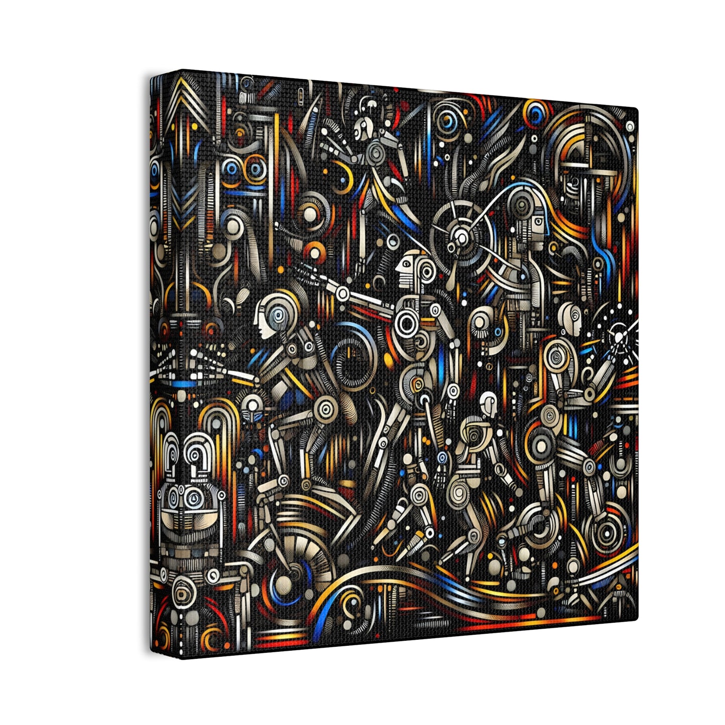 Robotz Canvas Stretched 0.75" Wall Art