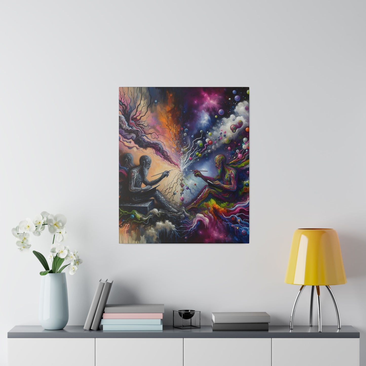 Enlightenment Matte Canvas, Stretched, 0.75"