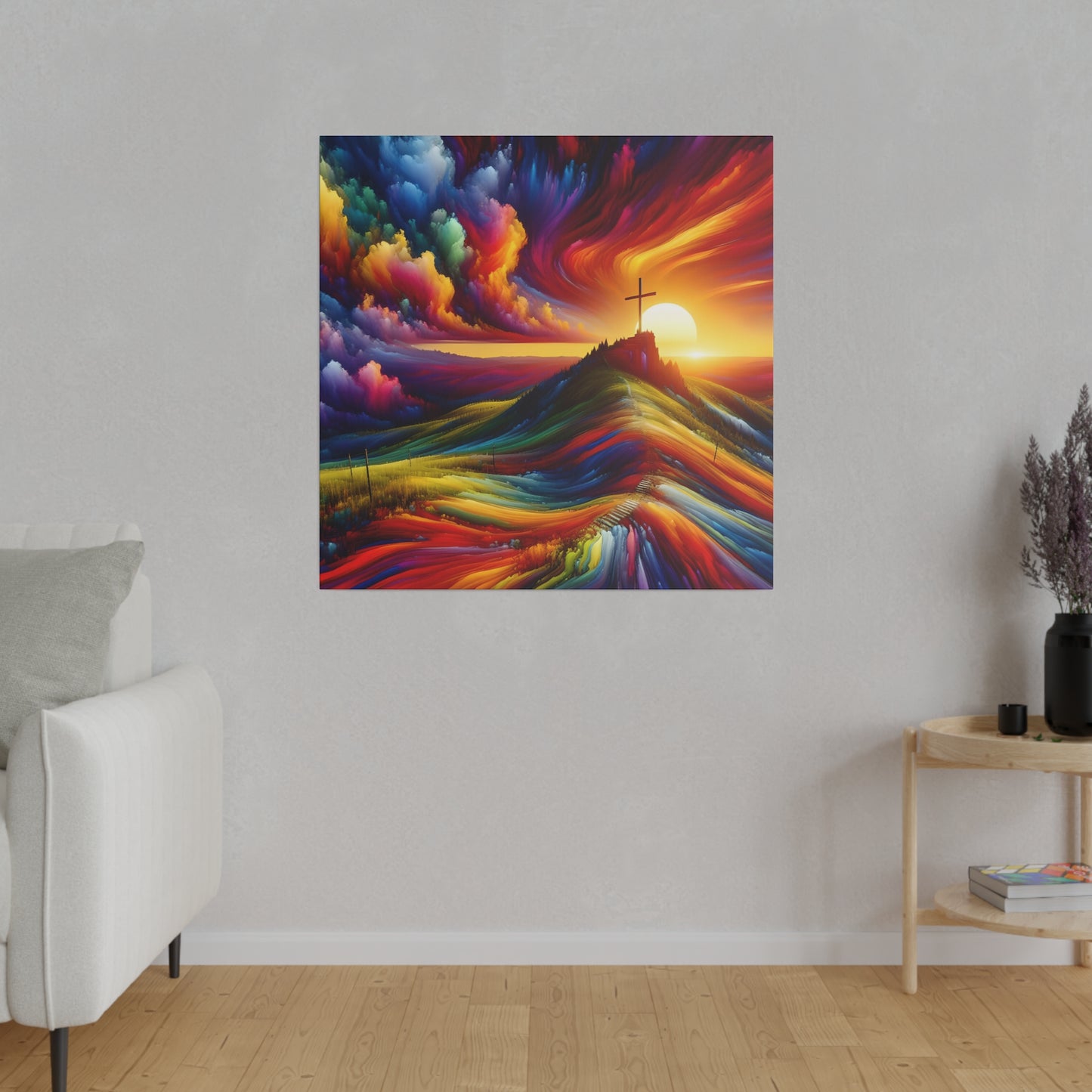 Faith Matte Canvas, Stretched, 0.75"