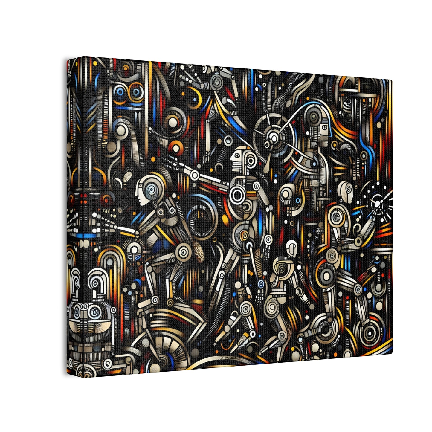 Robotz Canvas Stretched 0.75" Wall Art