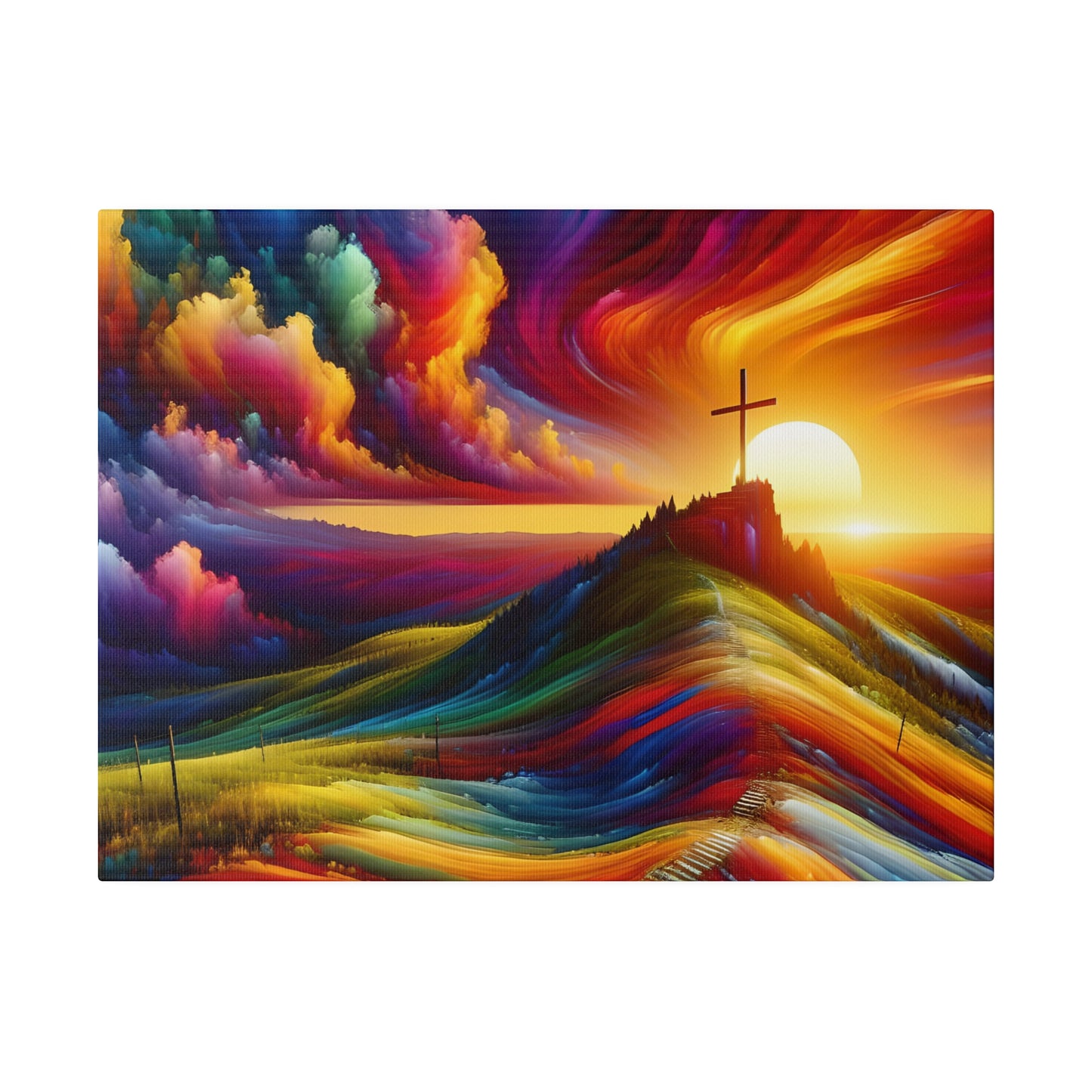 Faith Matte Canvas, Stretched, 0.75"