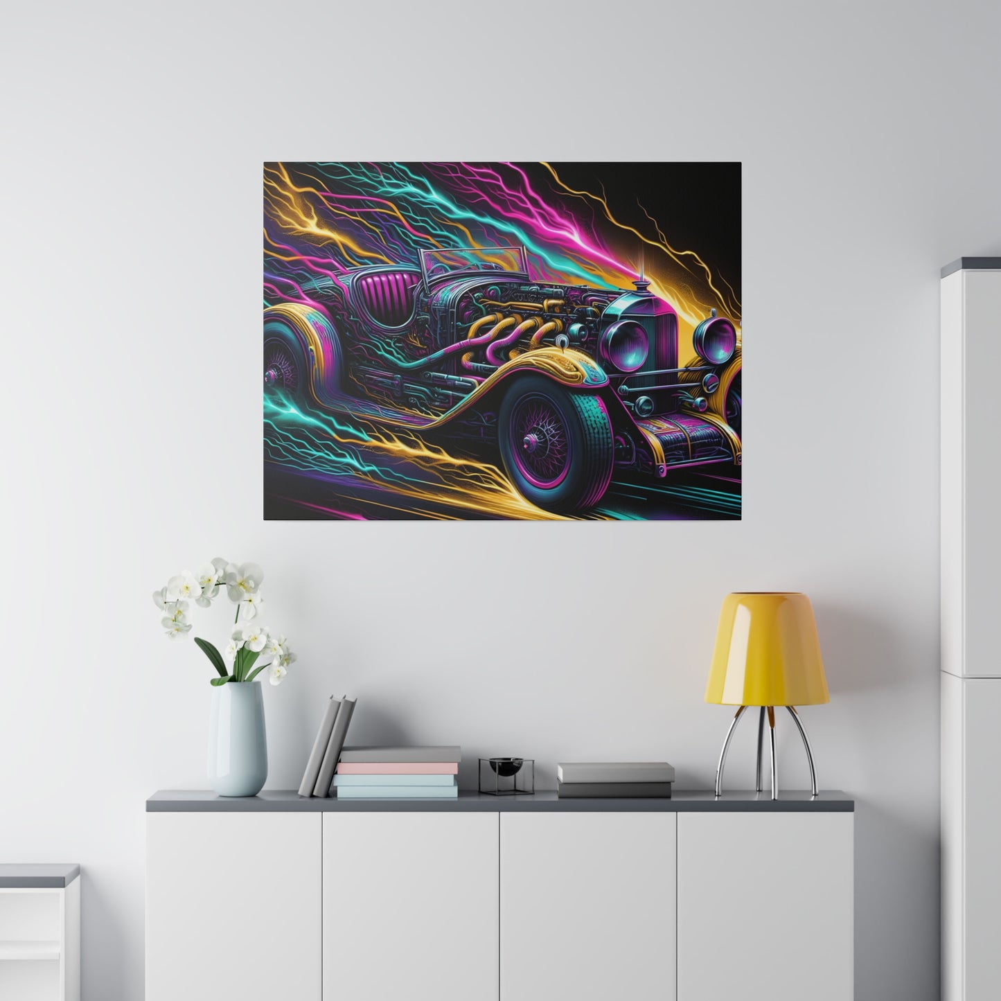 Ridez Matte Canvas, Stretched, 0.75"